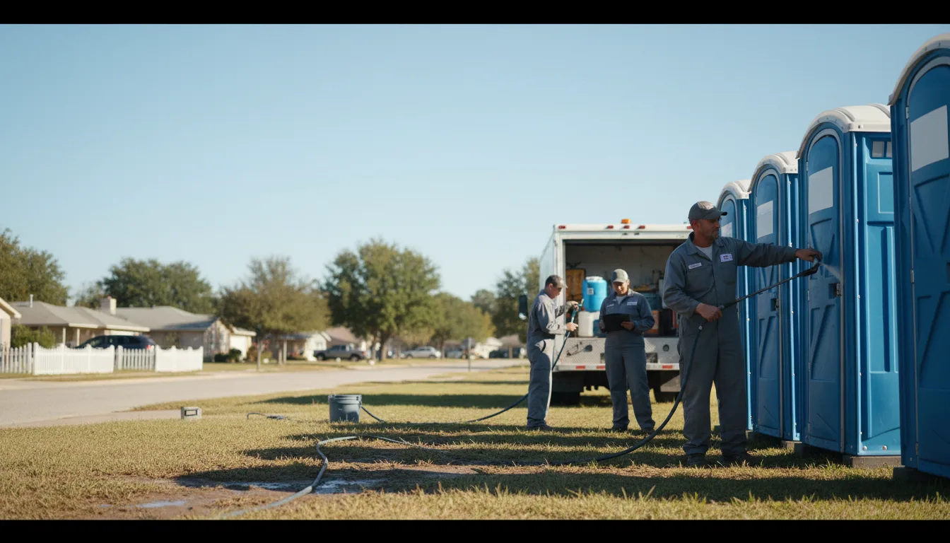 Long-Term Portable Toilet Rental in Advance, NC near me